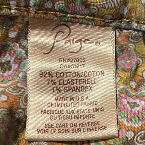 Paige by bill Canyon jeans. Size 28. - Picture 7 of 9